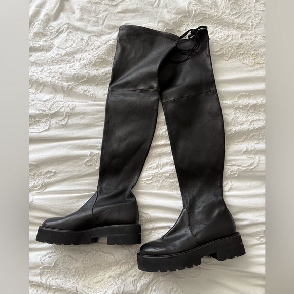 NEW Stuart Weitzman Lowland Platform Boot - Picture 2 of 4
